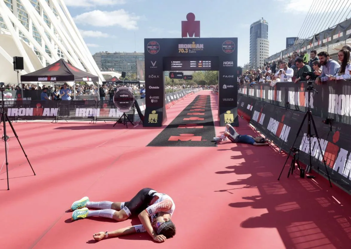 FOTOS META IRONMAN VALENCIA 2024 Así ha sido la emocionante llegada