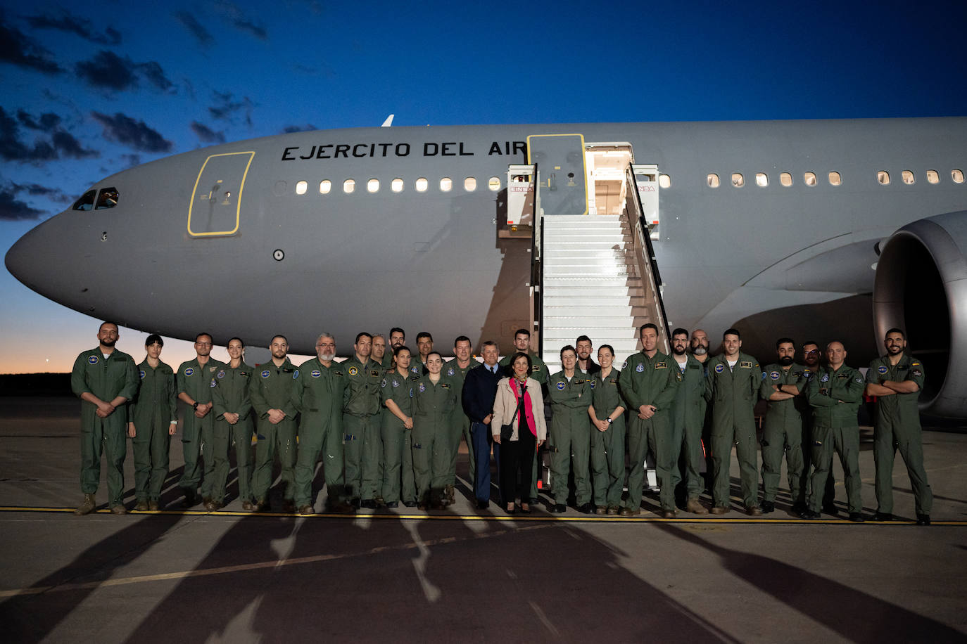 Aterriza en Loiu (Vizcaya) el avión militar medicalizado que ha repatriado al español Álex González desde Tailandia