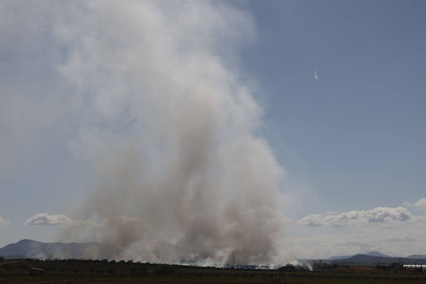 Fotos de Requena, una semana entre el humo