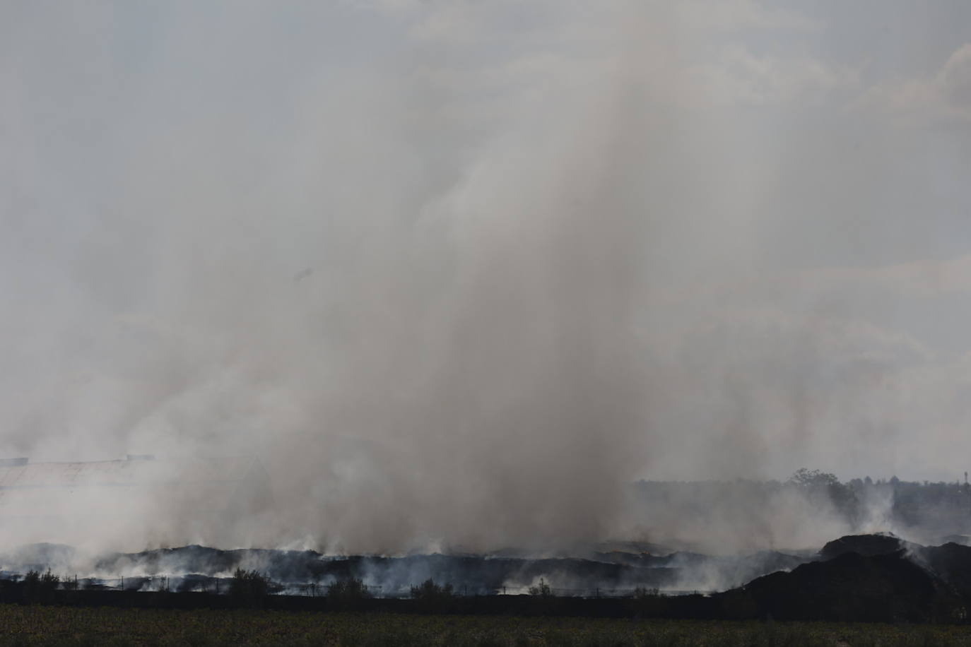 Fotos de Requena, una semana entre el humo