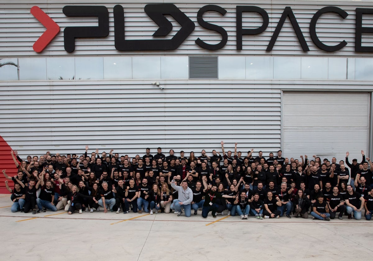 El equipo de PLD Space.