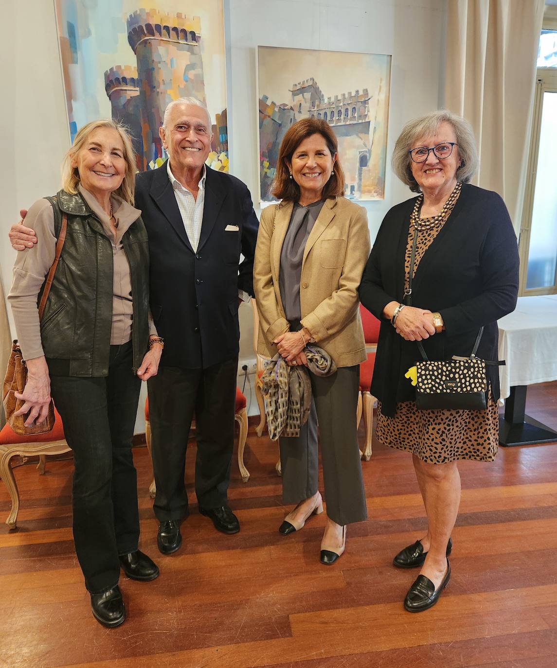 Magui Alonso, Rafael Catalá, Maribel Salas y Ela Hernández Palacios.