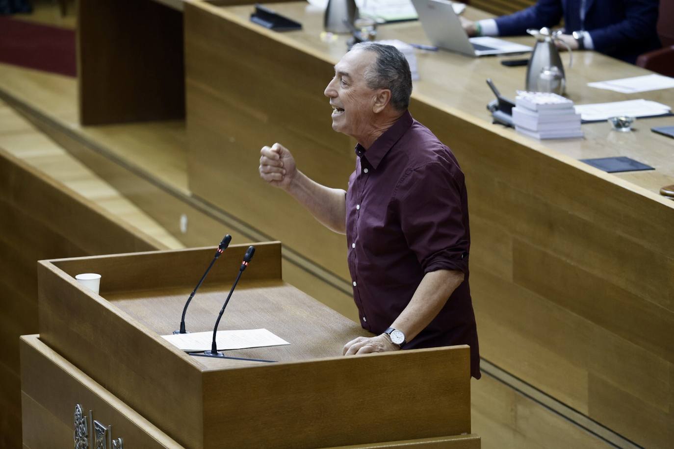 Sesión de control a Mazón en Les Corts este miércoles, en imágenes