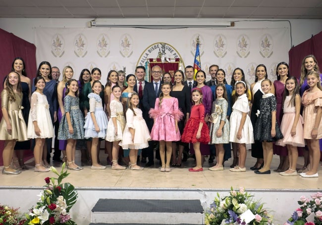 Visita al casal de María Estela Arlandis, tras la llamada de la alcaldesa de Valencia.