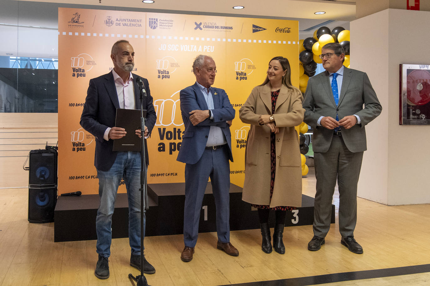 Presentación de la exposición de la Volta a Peu por su centenario