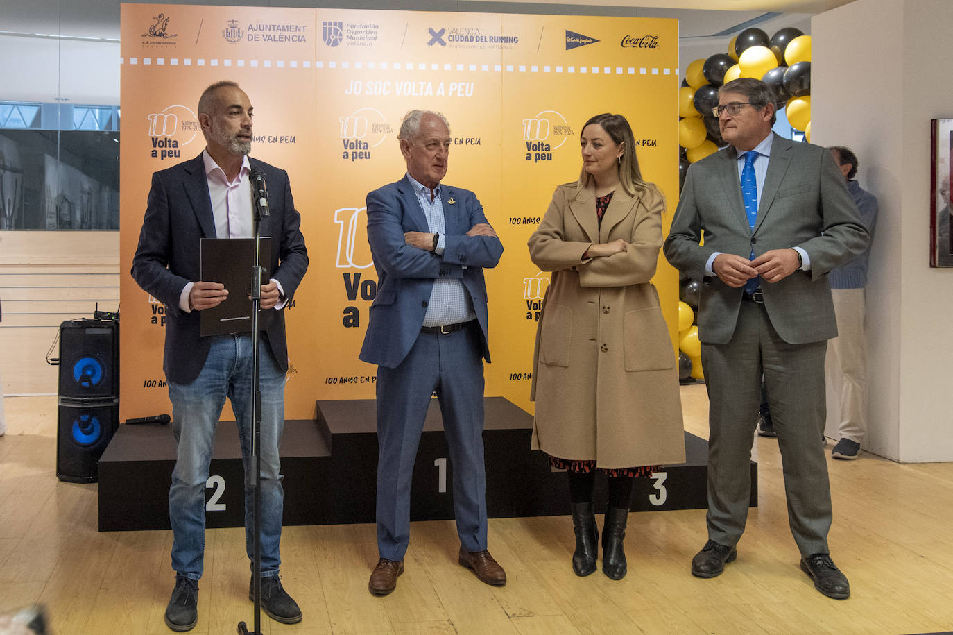 Presentación de la exposición de la Volta a Peu por su centenario