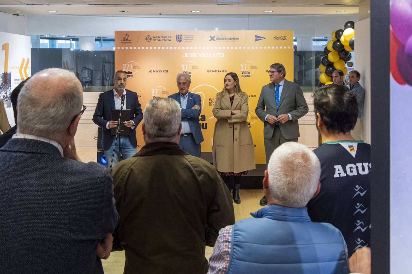 Presentación de la exposición de la Volta a Peu por su centenario