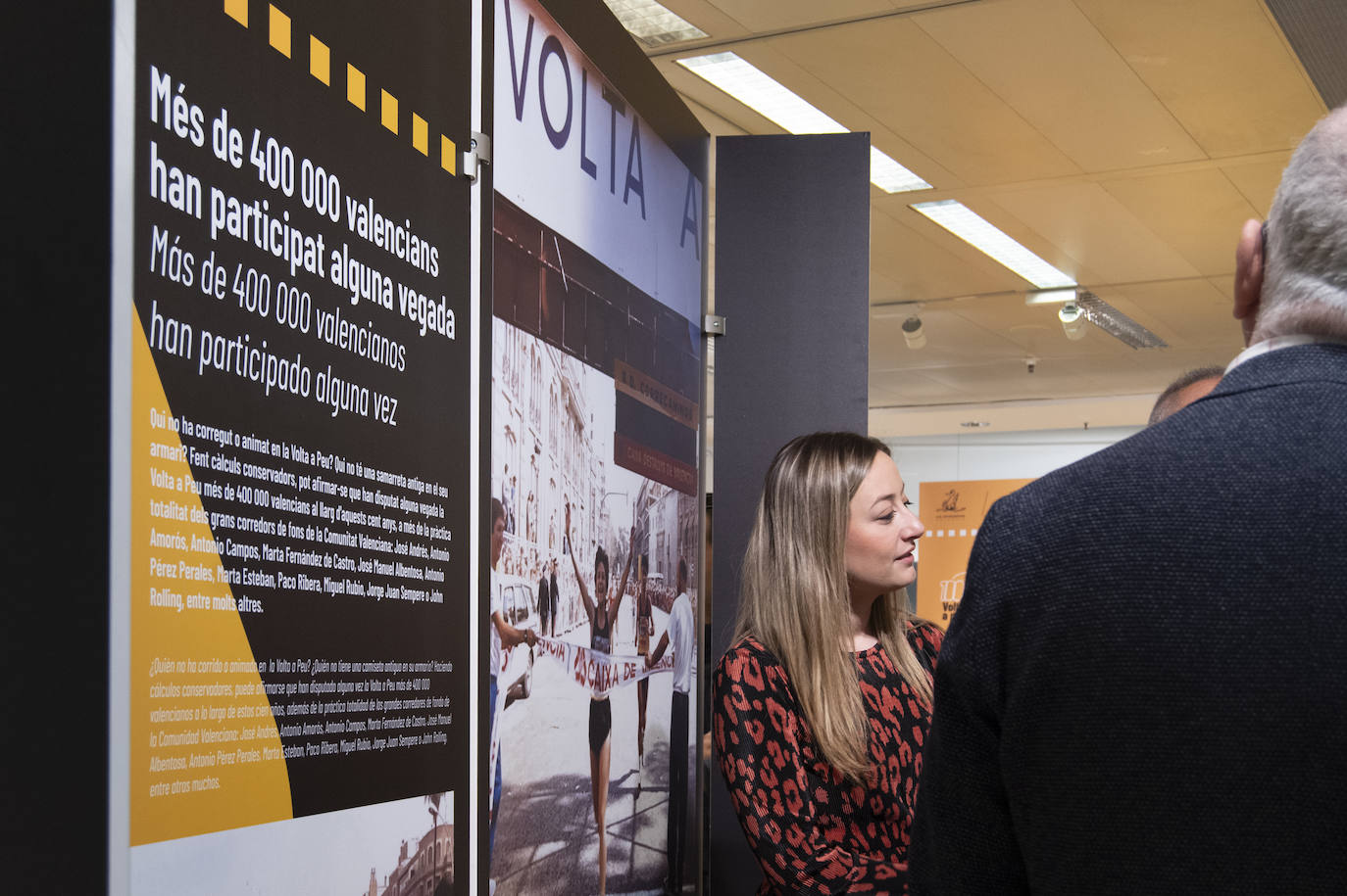 Presentación de la exposición de la Volta a Peu por su centenario