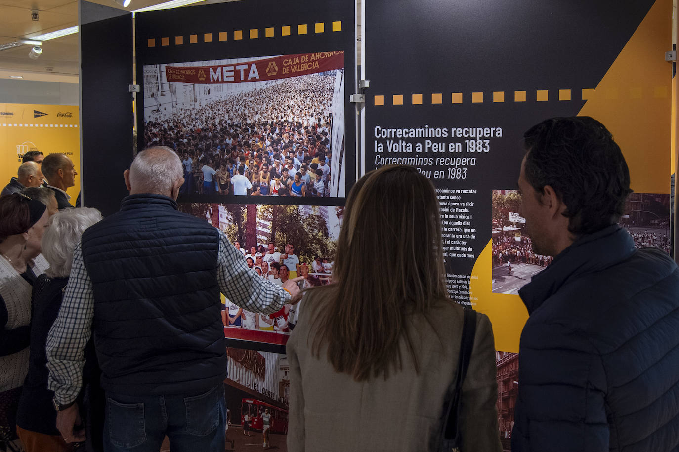 Presentación de la exposición de la Volta a Peu por su centenario