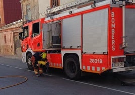 Bomberos en una foto de archivo.