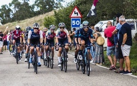 Vuelta Ciclista a España femenina, en una imagen de archivo.