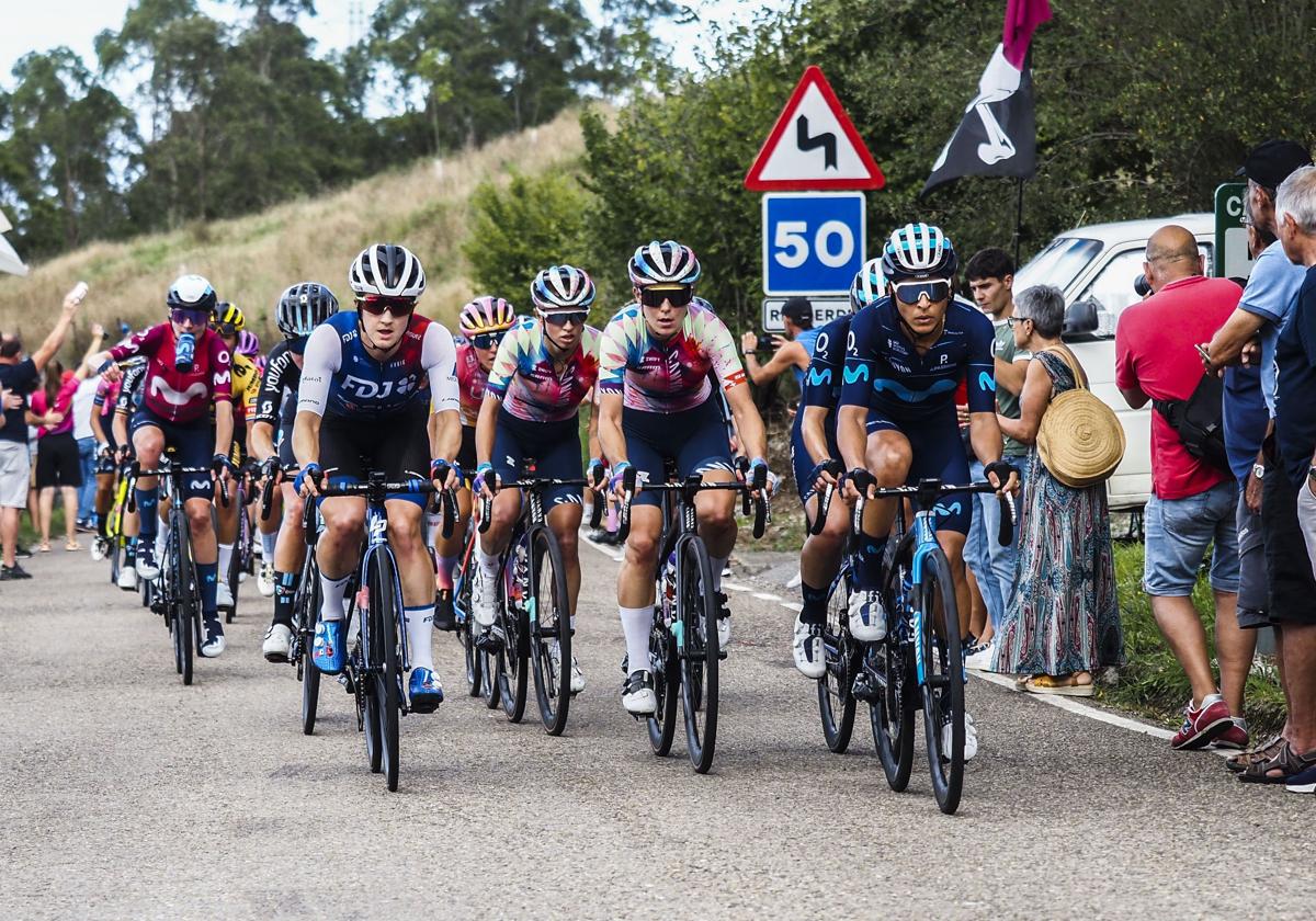 Vuelta Ciclista a España femenina, en una imagen de archivo.