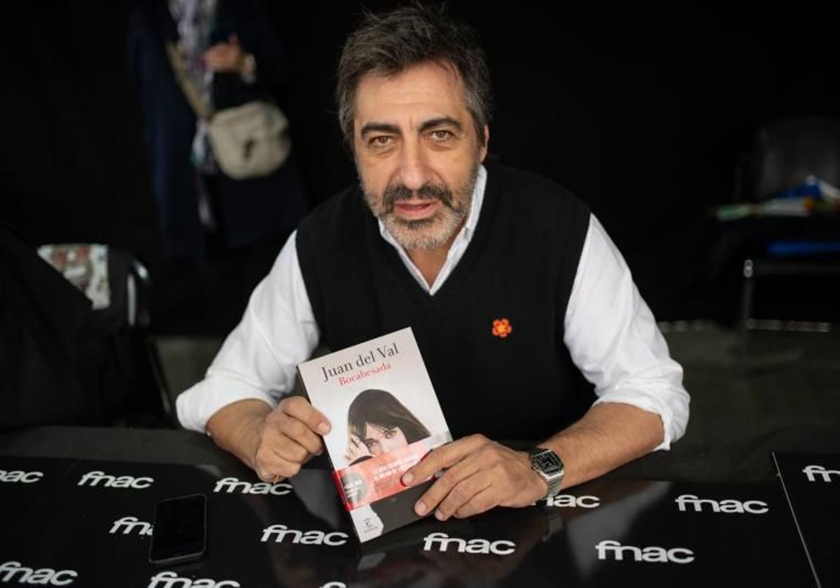 Juan del Val, en la presentación de su libro.