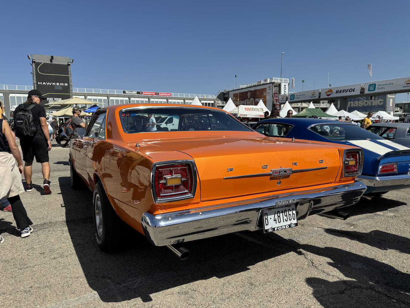 Los mejores coches americanos se citaron en el Circuit Ricardo Tormo