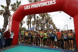 VÍDEO | Así ha sido la salida de la 15K Valencia Abierta al Mar