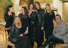 Mónica Cruz, María Ramírez, Isabel Aliño, Judit Benavent, Rocío Cárcel, Rocío Beleña y Patricia Gisbert.