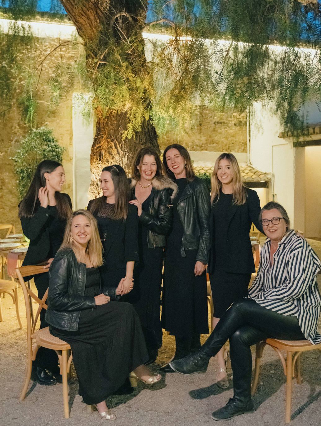 Mónica Cruz, María Ramírez, Isabel Aliño, Judit Benavent, Rocío Cárcel, Rocío Beleña y Patricia Gisbert. 