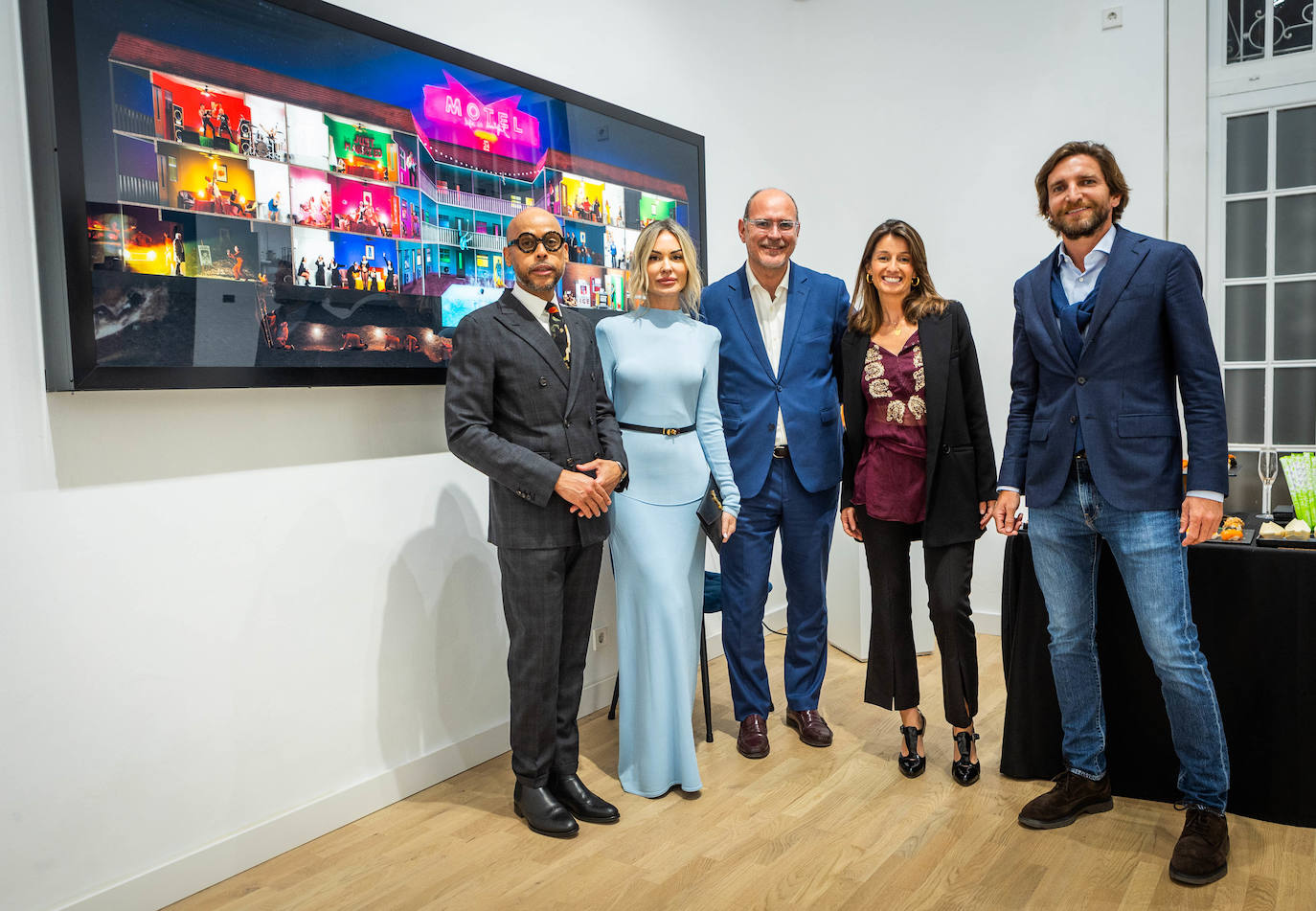 La interiorista Soraya Pla no quiso faltar al evento para conocer la obra de Joan Coderch y Javier Malavia.