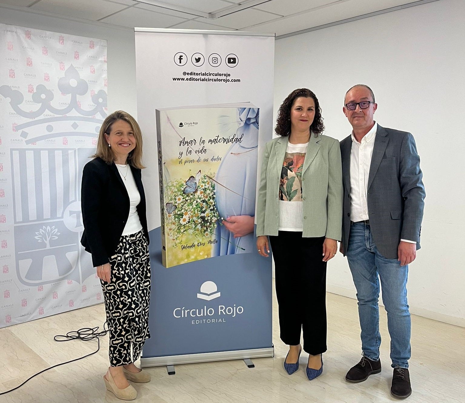 Momento de la presentación del libro.