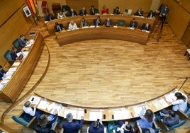 Pleno del Ayuntamiento de Valencia.