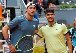 Struff, junto a Alcaraz.