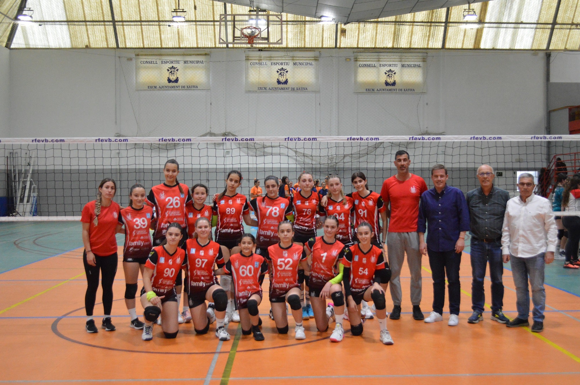 voleibol femenino de 8vo grado