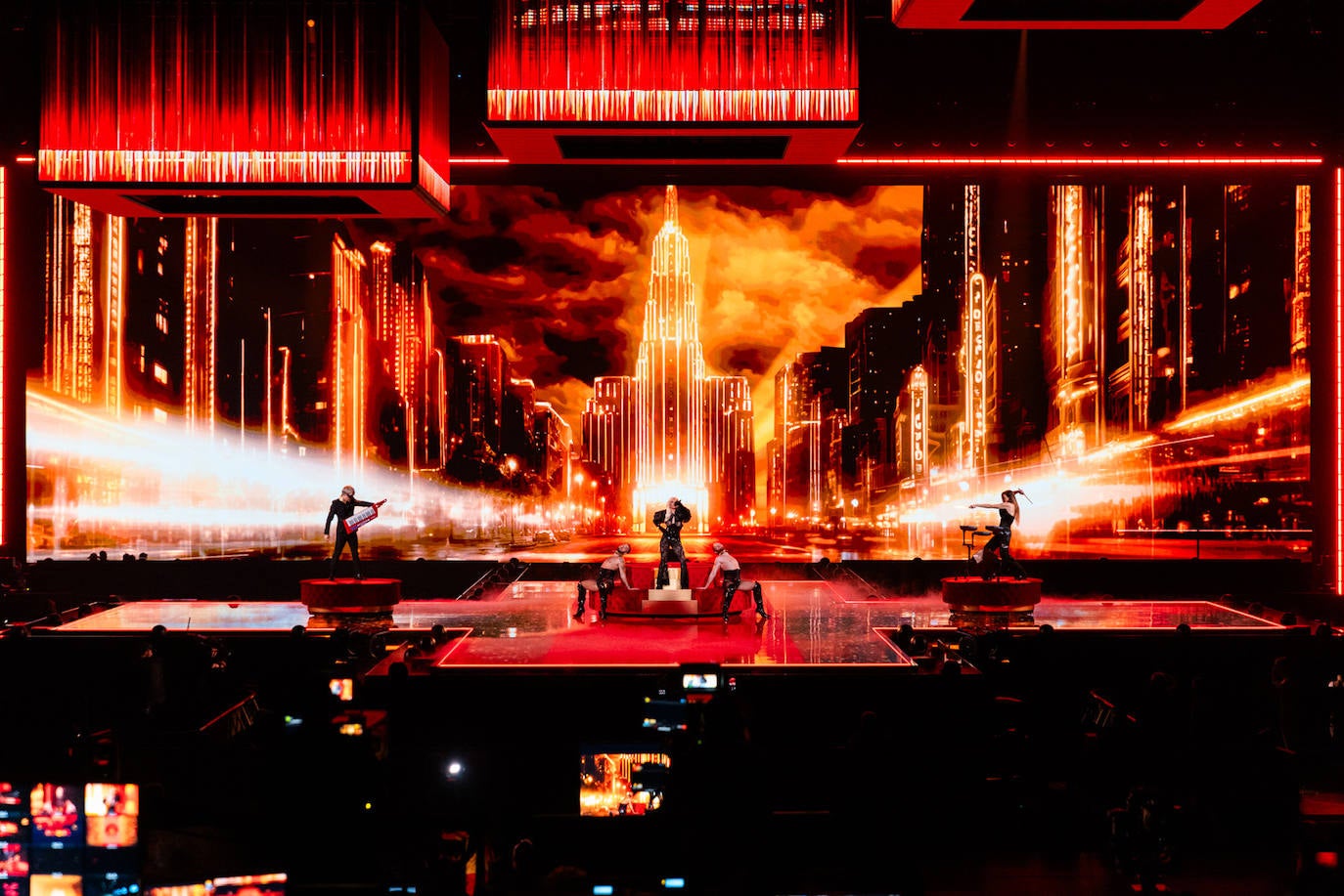 Así ha sido el primer ensayo de Nebulossa en Eurovisión 2024