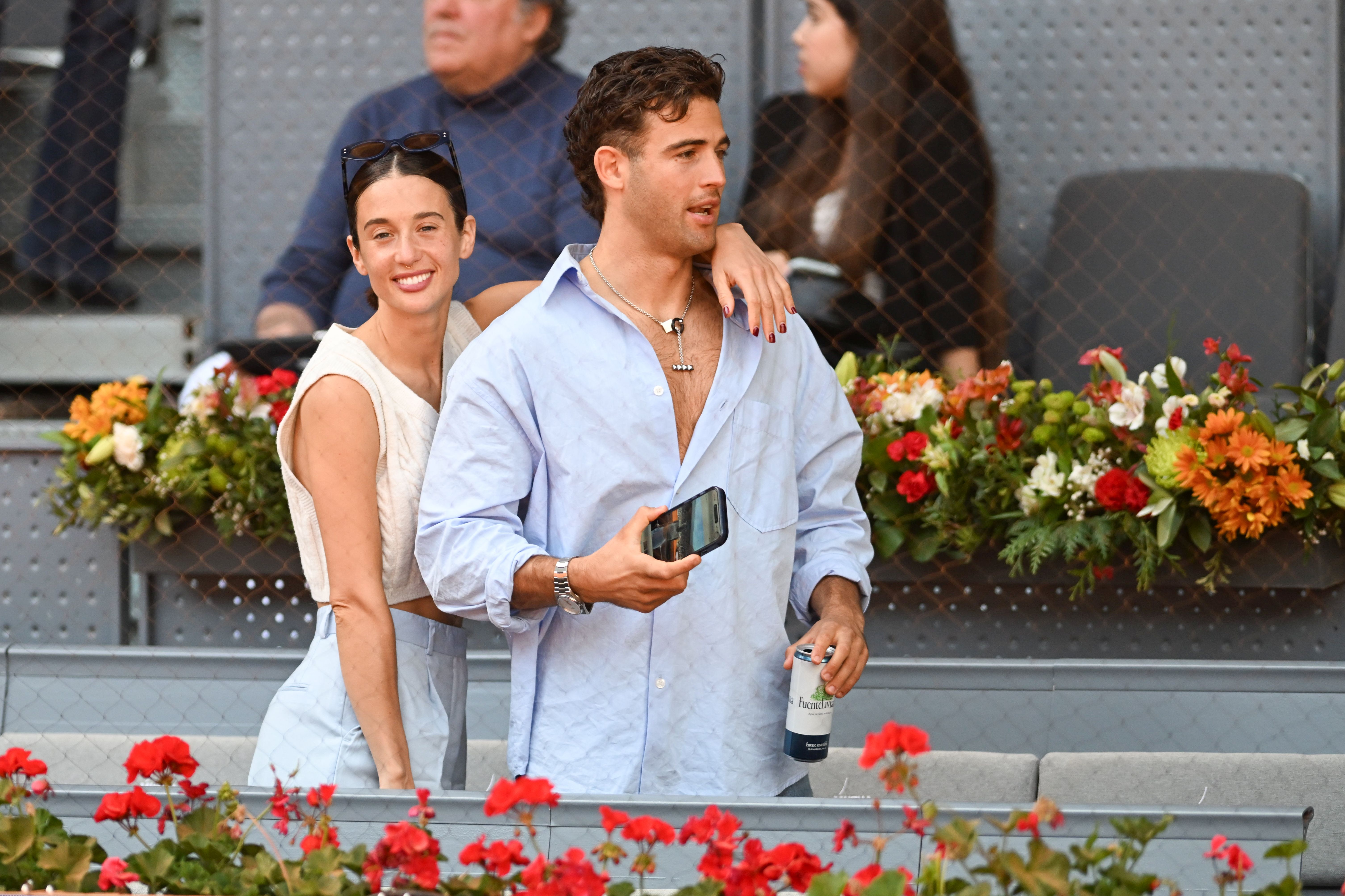 Pleno de famosos en el Mutua Madrid Open