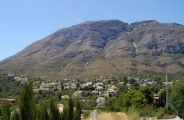 Panorámica del Parque Natural del Motgó.