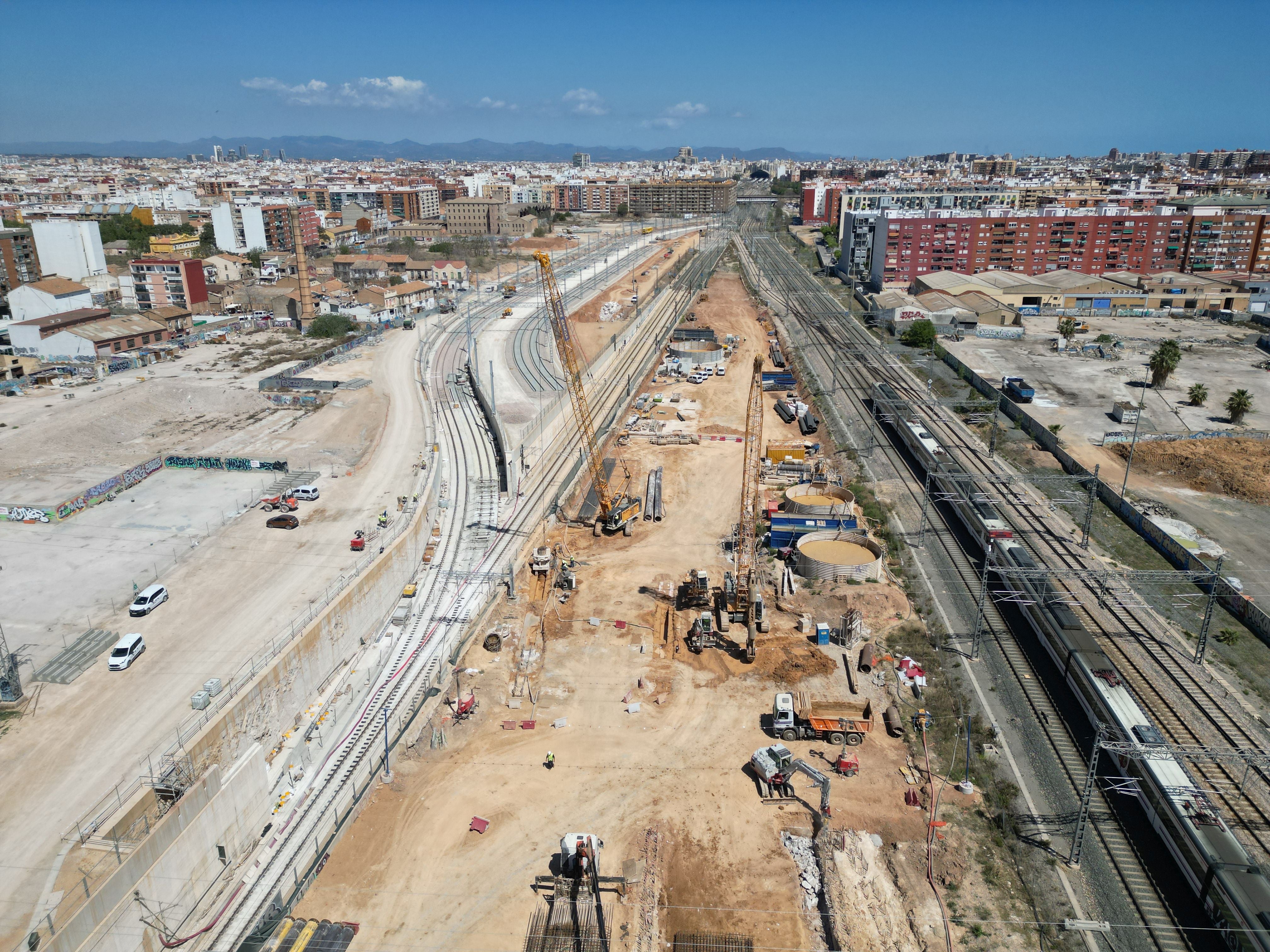 Así será el canal de acceso a Cercanías en Valencia