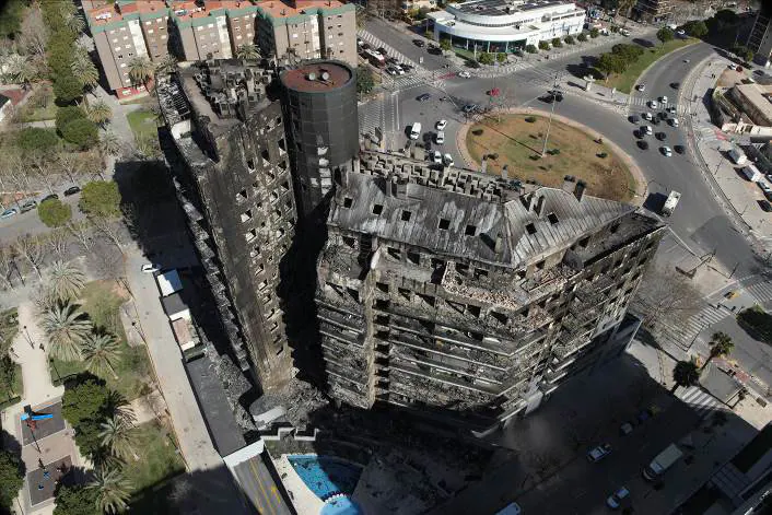 Incendio Campanar | Las Fotografías Inéditas De La Investigación Del ...