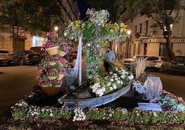 La cruz de falla Maestro Gozalbo-Conde Altea.