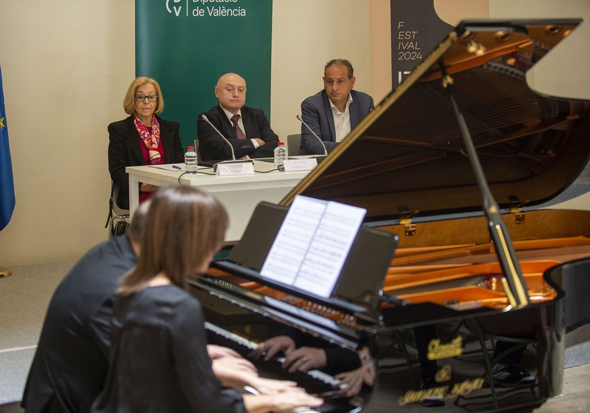 Presentación del Festival de Piano Iturbi.