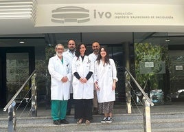 Dr. Guinot, Dra. Ramírez, Raquel López, Dr.Romero y Dr. Sanchis