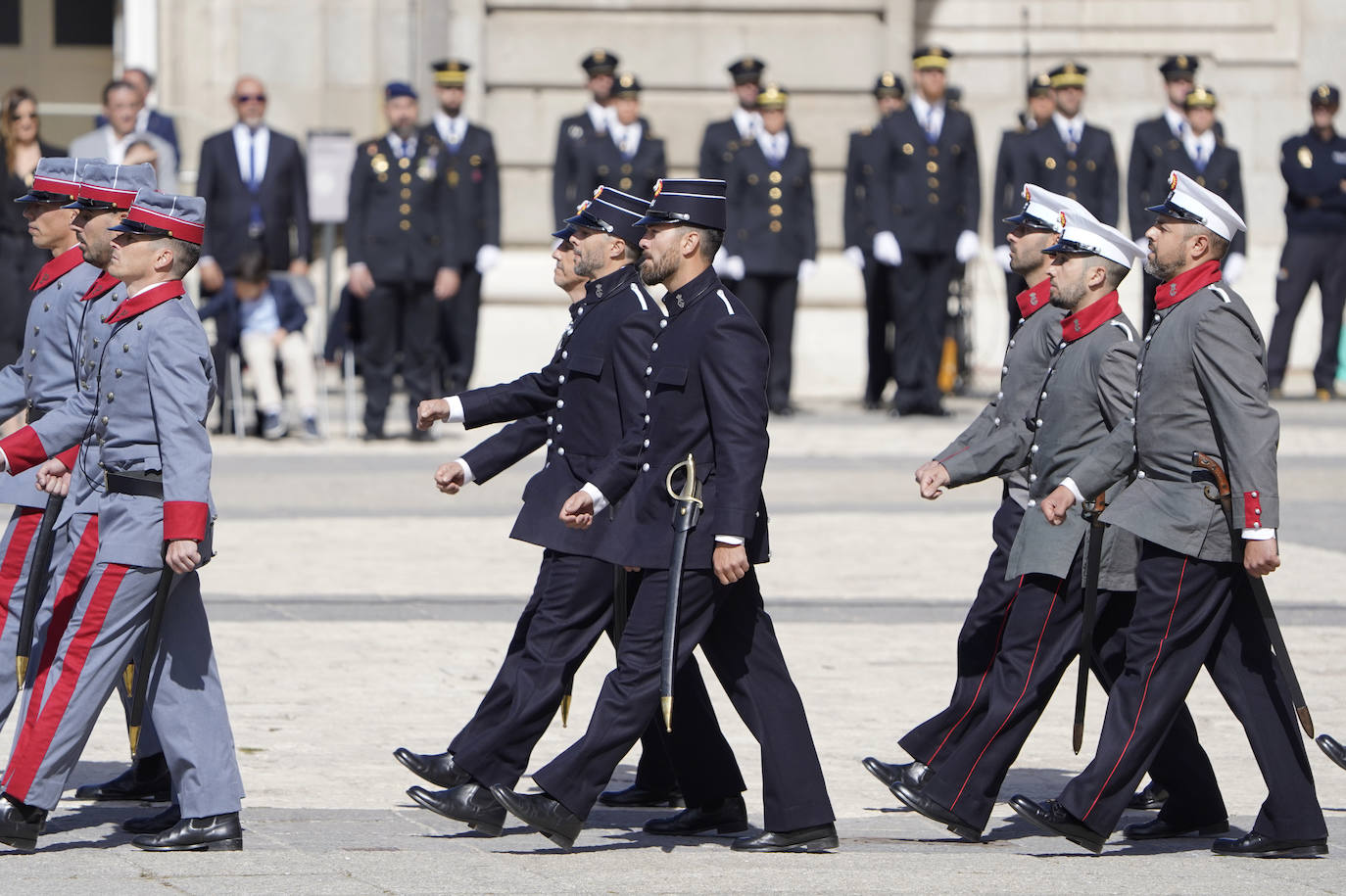 Los Reyes presiden el acto conmemorativo del Bicentenario de la Policía Nacional