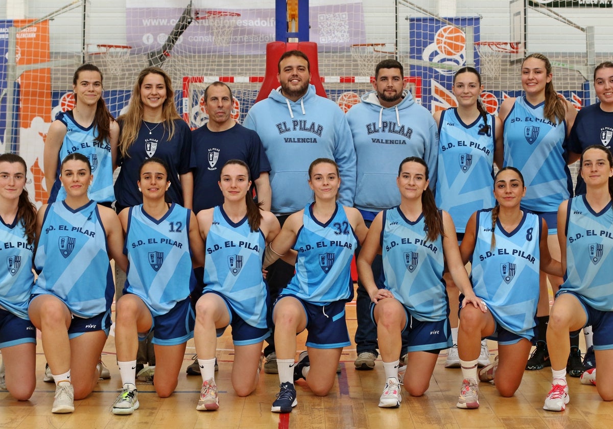 El equipo Senior femenino del Pilar UPV