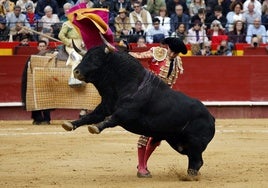 Una imagen de la reciente feria taurina de Fallas.