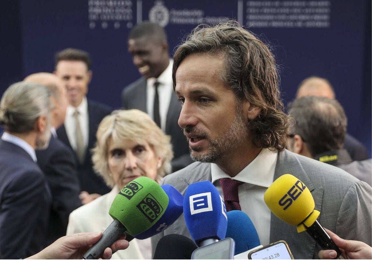 Feliciano López, en los Premios Princesa de Asturias.