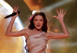 Eden Golan, representante de Israel en Eurovisión 2024'.