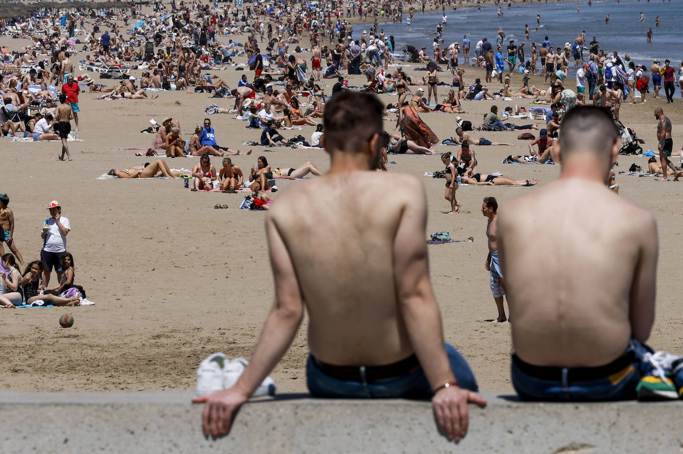 Tiempo de calor en Valencia.