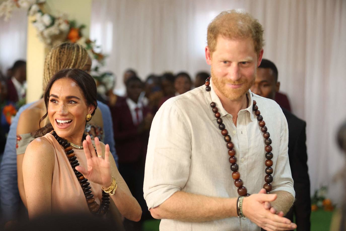 Meghan y Harry, de viaje privado a Nigeria