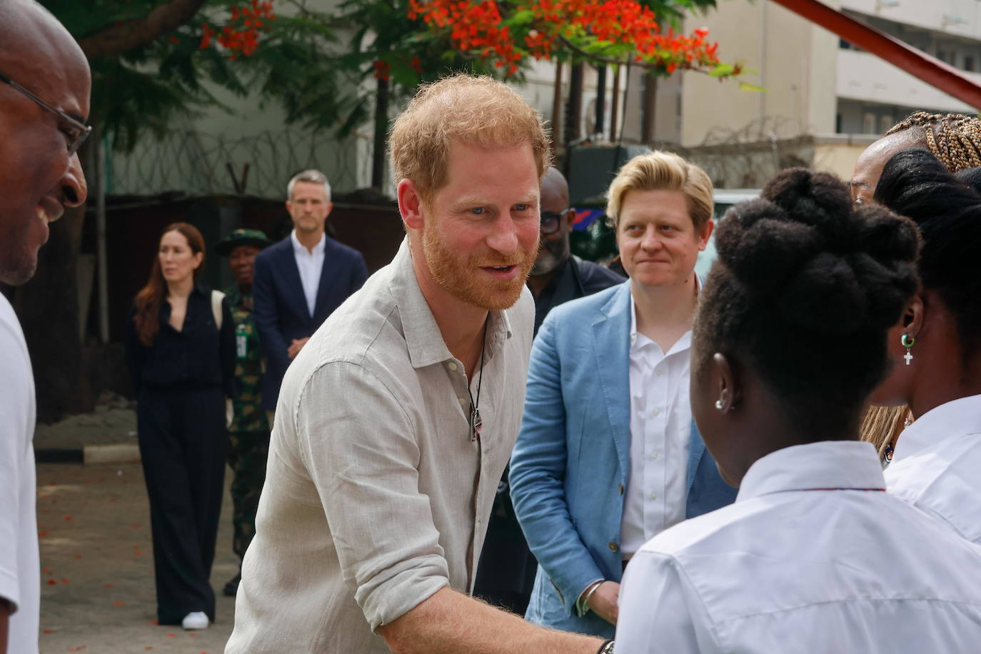 Meghan y Harry, de viaje privado a Nigeria