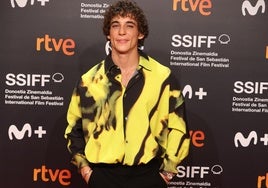 El actor Miguel Herrán en la gala de apertura del Festival de Cine de San Sebastián.