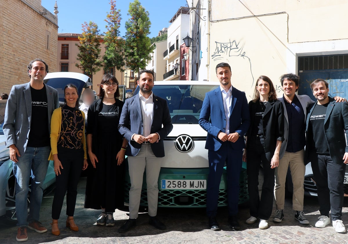 Alcalde de Sagunto, Darío Moreno, y el concejal de Universidad, Ciencia e Innovación, Toni Iborra.