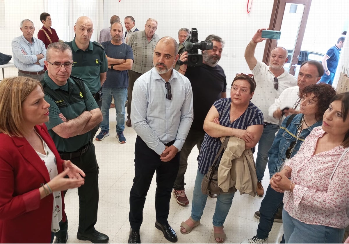 Un momento de la reunión celebrada en Castellar.