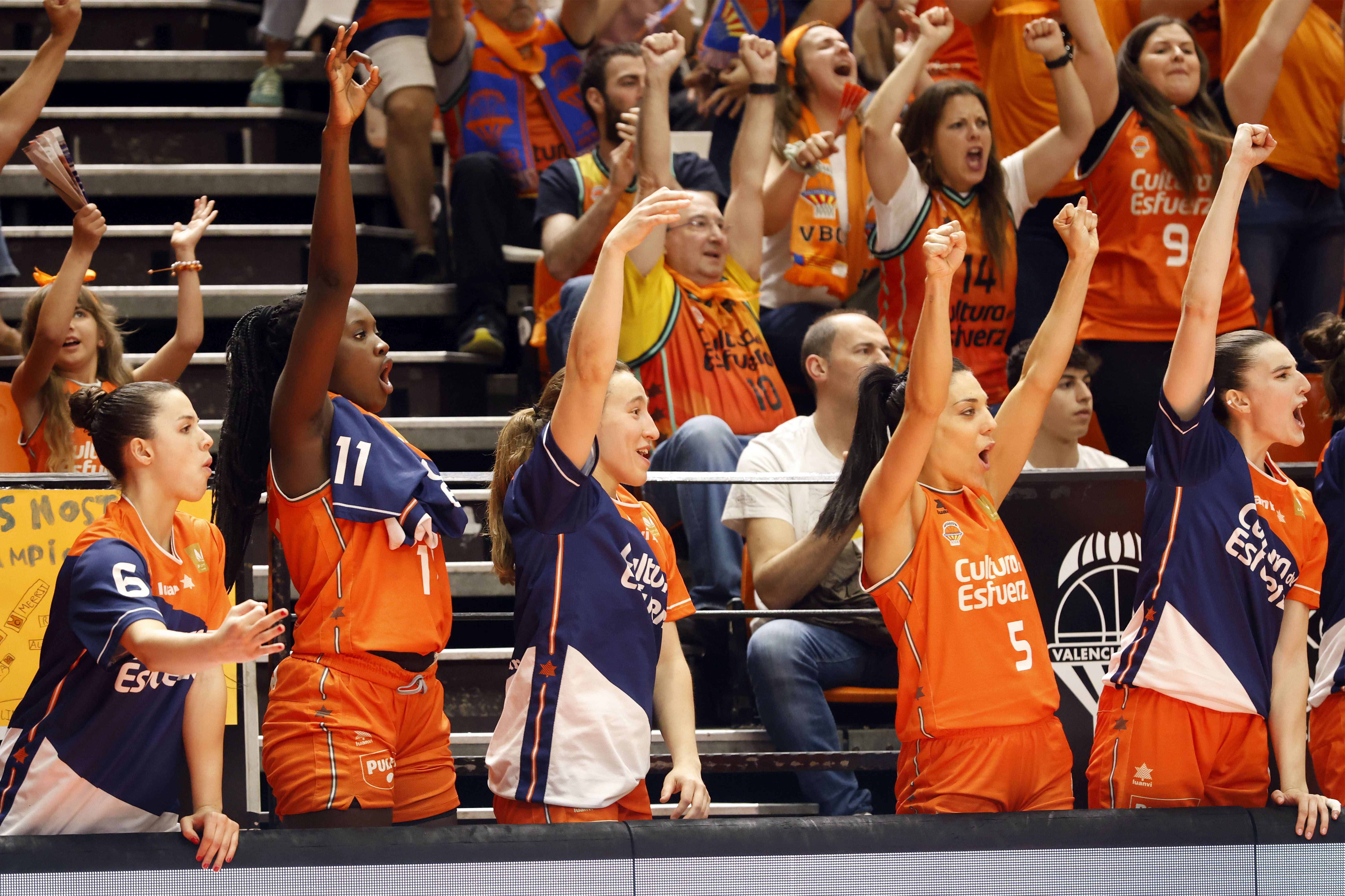 Valencia Basket - Perfumerías Avenida, en imágenes