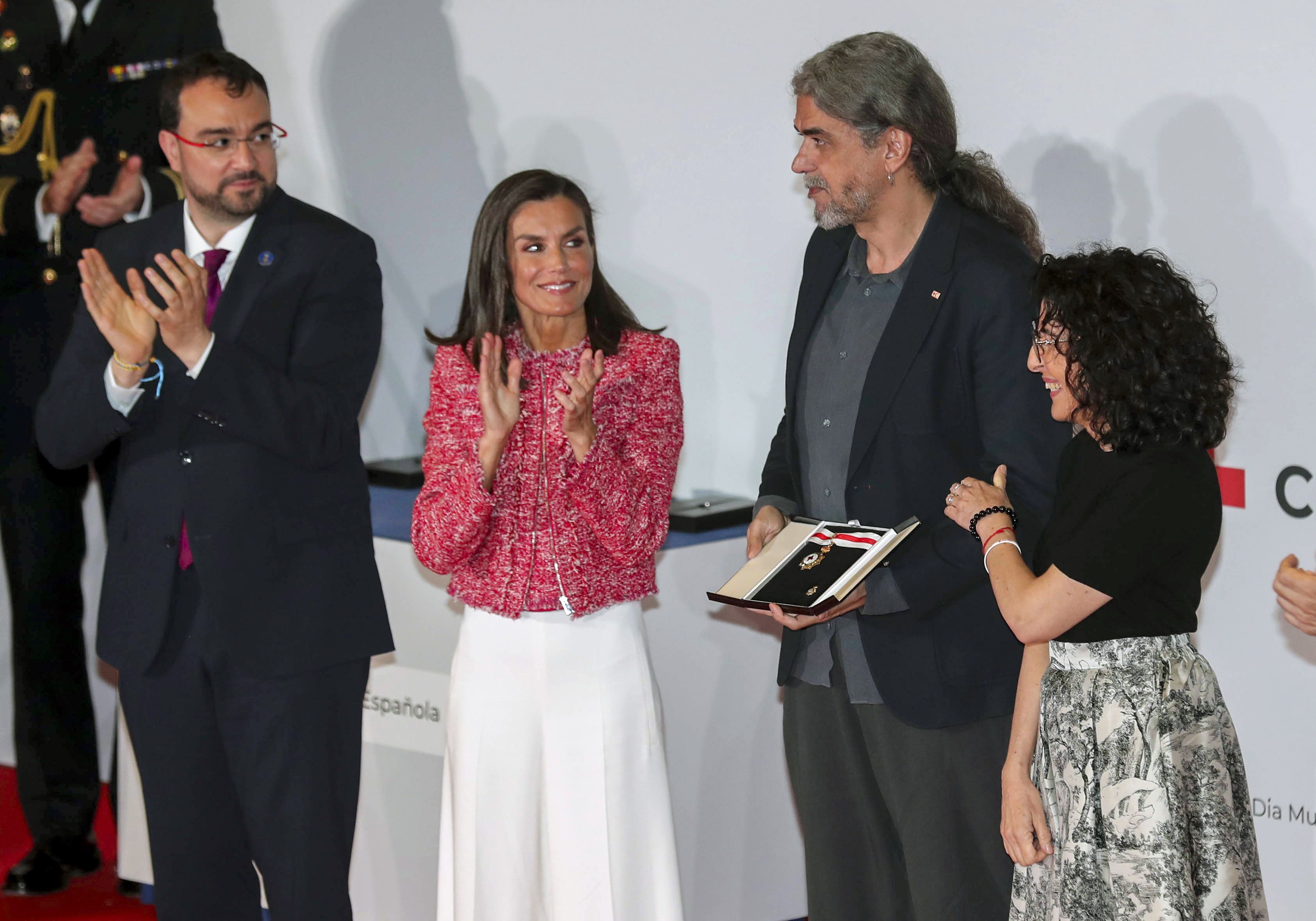 Letizia preside en Oviedo el acto del Día Mundial de la Cruz Roja