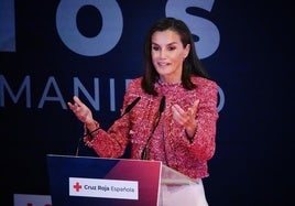 Letizia preside en Oviedo el acto del Día Mundial de la Cruz Roja