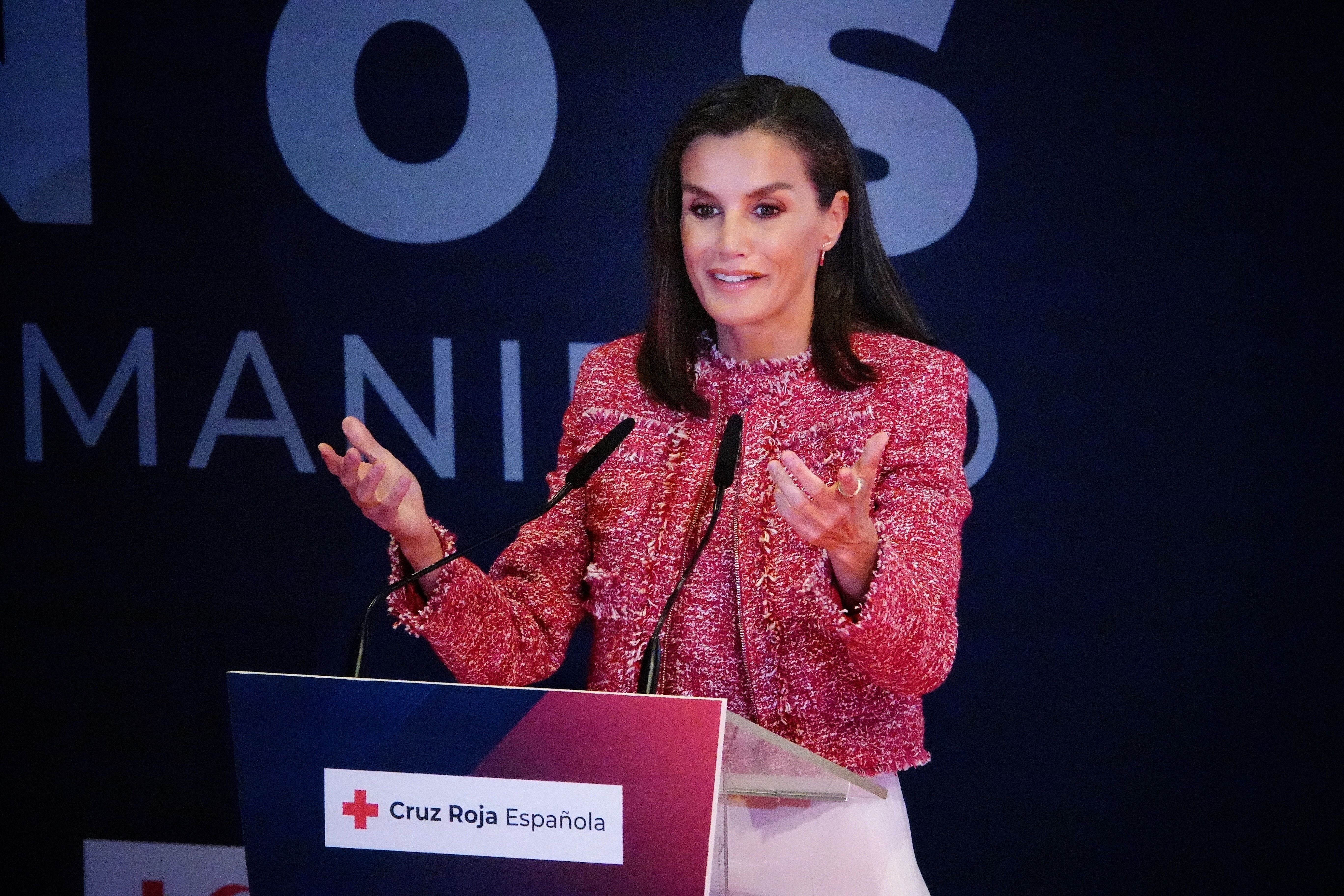 Letizia preside en Oviedo el acto del Día Mundial de la Cruz Roja