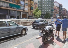 La avenida Pérez Galdós, cerca del cruce con Ángel Guimerà.